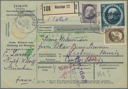 Br Bayern - Marken Und Briefe: 1911/1920, Luitpold, Ludwig Und Sonstige Ausgaben, überwiegend Einzel-, - Autres & Non Classés