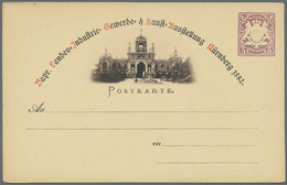 GA/** Bayern - Ganzsachen: 1874/1920, Sauberer Posten Von über 90 Ungebrauchten Ganzsachen In Frischer Erh - Autres & Non Classés