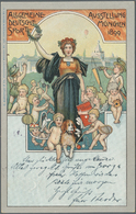 Bayern - Ganzsachen: 1896/1910, Partie Von Ca. 24 Privatganzsachen-Ansichtskarten Mit Seltenen Stück - Autres & Non Classés