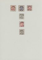 Brfst/Br/GA/O Sachsen - Nachverwendete Stempel: 1872/1900 (ca.), Nachverwendungen Und Ablöser, Umfassende Sammlung - Saxony