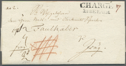 Br Württemberg - Vorphilatelie: 1800/1860, Partie Von Ca. 24 Interessanten CHARGÉ-Briefen Ab "Biberach" - [Voorlopers