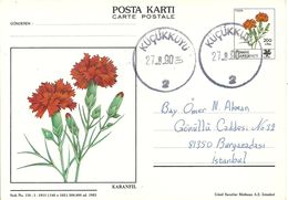 Turkey ; 1990 Postal Stationery - Interi Postali