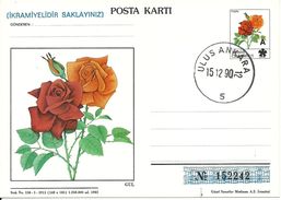 Turkey ; 1990 Postal Stationery - Postwaardestukken