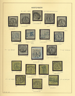 O/Brfst/Br Württemberg - Marken Und Briefe: 1851/1916, Sehr Saubere Meist Gestempelte Sammlung Ohne Dienst/Staa - Autres & Non Classés