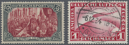 O/*/** Deutsches Reich: 1872/1945, Deutsches Reich Und Gebiete, Sammlung In 2 Vordruckalben, Deutsches Reic - Verzamelingen