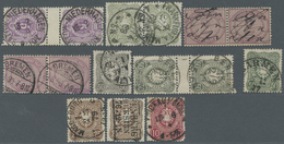 O Deutsches Reich - Pfennige: 1875/89 Ca., Pfennig/Pfennige - Sammlungs- Bzw. Dublettenbestand Auf C5- - Brieven En Documenten