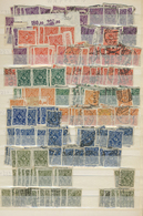 **/*/O Deutsches Reich - Inflation: 1920/1923 (ca.), Dickes Lagerbuch Mit Tausenden Marken Von Mi.Nr.: 107 - Storia Postale
