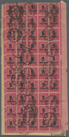 Br Deutsches Reich - Inflation: 1921/1923, Lot Von 16 Briefen Und Karten, Dabei (Teil-)Barfrankatur, Fr - Brieven En Documenten