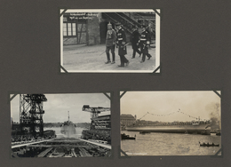 Deutsches Reich - 3. Reich: 1918/1940 (ca): Fotoalbum Des Marineoberleutnants Haun Reichsmarine Eins - Ongebruikt