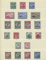 **/* Deutsches Reich - 3. Reich: 1933/1945, Die Briefmarken Des Deutschen Reiches In Einem Vordruckalbum - Ungebraucht