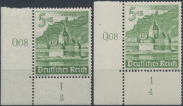 ** Deutsches Reich - 3. Reich: 1940, 5Pf.-40Pf. WHW, 11 Werte Aus Der Linken Unteren Ecke Mit Versch. F - Ongebruikt