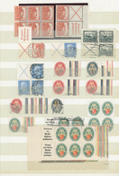 O/Brfst/**/*/(*) Deutsches Reich - Zusammendrucke: 1927/1932, Vielseitige Sammlungspartie Zusammendrucke Mit Reichspr - Zusammendrucke