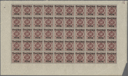 **/* Deutsches Reich - Dienstmarken: 1920, Dienstmarken Ziffern In Raute Von Würrtemberg Jeder Wert, Auch - Service