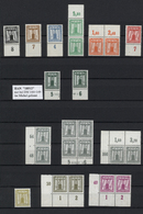 ** Deutsches Reich - Dienstmarken: 1934/1944, Postfrische, Etwas Spezialisierte Sammlung Aller Vier Aus - Dienstzegels