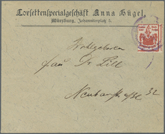 **/*/O/Brfst/Br/GA Deutsches Reich - Privatpost (Stadtpost): 1896/1900, Interessante, Meist Ungebrauchte Und Gestempelt - Postes Privées & Locales