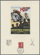 Deutsches Reich - Besonderheiten: 1933/1944, Gedenkblätter Als Lot Im Album. Dabei U.a. Helden Der N - Sonstige & Ohne Zuordnung