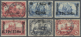 **/*/O Deutsche Auslandspostämter + Kolonien: 1898/1918, Mesit Gestempelte Sammlung Aller Gebiete Mit 17 Qu - Sonstige & Ohne Zuordnung