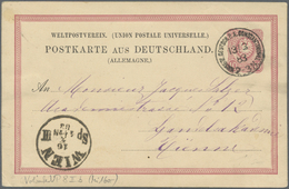 GA Deutsche Auslandspostämter: 1895 - 1915 (ca.), Sammlung Von 115 Ganzsachen, Meist Ungebraucht, Dabei - Sonstige & Ohne Zuordnung