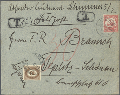 Br/GA/Brfst Deutsche Kolonien: 1899/1913, Interessante Partie Mit 31 Briefen, Karten Und Ganzsachen Sowie Ein "H - Autres & Non Classés