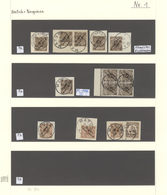 Brfst/O Deutsch-Neuguinea: 1898/1901, Sauber Gestempelte Spezial-Sammlungspartie Von 62 Werten MiNr. 1/6, Da - Nouvelle-Guinée