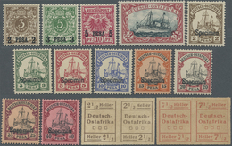 ** Deutsch-Ostafrika: 1893/1919, In Den Hauptnummern Komplette Postfrische Sammlung Auf Blättern, Dabei - Deutsch-Ostafrika