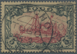 O/Brfst Deutsche Kolonien - Togo: 1897/1914, In Den Hauptnummern Komplette Gestempelte Sammlung Auf Blättern - Togo
