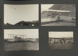 Deutsche Besetzung I. WK: Besonderheiten: 1913/1915: Fotoalbum 1. Weltkrieg   Konrad Wencher Flieger - Bezetting 1914-18