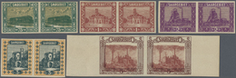 **/* Deutsche Abstimmungsgebiete: Saargebiet: 1922, Freimarken Landschaften, 3 C. Bis 5 Fr., Kompletter S - Andere & Zonder Classificatie