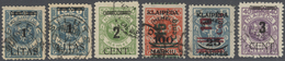 O/* Memel: 1923, Gemischt Angelegte Teilsammlung Auf Selbst Gestalteten Blättern, Ab Mi.Nr. 125, Darunte - Memelland 1923