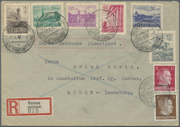 Br/GA Deutsche Besetzung II. WK: 1938/1944, Vielseitige Partie Von 44 Briefen Und Karten Incl. Sudetenland - Occupation 1938-45