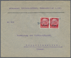 Br/Brfst Dt. Besetzung II WK - Lothringen: 1940/1941, Lothringen Und Etwas Elsaß, Sammlungspartie Von Ca. 50 - Occupation 1938-45