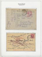Br/GA Kriegsgefangenen-Lagerpost: 1940/1972, Interessante Sammlung Mit Ca. 320 Briefen, Karten Und Ganzsac - Autres & Non Classés