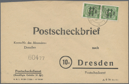 Br Alliierte Besetzung - Gemeinschaftsausgaben: 1945/1949, Partie Von Ca. 19 Frankierten (auch "Geb.bez - Autres & Non Classés