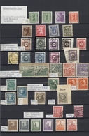 ** Sowjetische Zone Und DDR: 1945/1952, Kleine Postfrische Sammlung SBZ Und DDR (einige Wenige Marken S - Verzamelingen