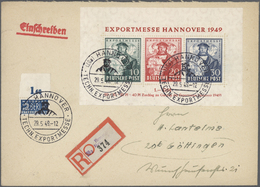 **/O Bundesrepublik Und Berlin: 1948/2005, Reichhaltiges Block-Lager Postfrisch Und Gestempelt, Ab Bizone - Verzamelingen