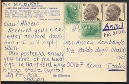 °°° 9305 - USA - CT - HARTFORD - NATIONAL BANK & TRUST COMPANY - 1969 With Stamps °°° - Hartford