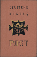 Bundesrepublik Und Berlin: 1951/1959, Außergewöhnliche Sammlung Von Vier Minister-Geschenkheften Und - Verzamelingen