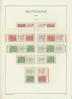 ** Berlin - Zusammendrucke: 1942, Bauten II, Komplette Postfrische Sammlung Der 34 Zusammendruck-Kombin - Se-Tenant