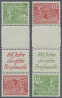 ** Berlin - Zusammendrucke: 1951, Bautenserie, Postfrische Partie Mit 28 Verschiedenen Zusammendrucken - Se-Tenant