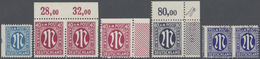 **/O/Brfst/* Bizone: 1945/1946, AM-Post, Reichhaltiger, Meist Postfrischer Sammlungsbestand Mit Allen Drei Drucke - Sonstige & Ohne Zuordnung