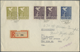 Br Bizone: 1948, Sehr Interessantes Konvolut Mit Ca. 90 Briefen - Schwerpunkt Eine Firmenkorrespondenz - Sonstige & Ohne Zuordnung