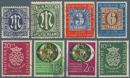 O Bundesrepublik Deutschland: 1946 - 1980 (ca.), Kleine Gestempelte Sammlung, Dabei U.a. MiNr. 115 I U - Andere & Zonder Classificatie