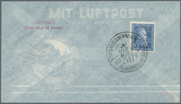 Br Bundesrepublik Deutschland: Ab 1949. Tolle Partie Belege. Dabei 121/22 FDC In Die USA, 147 FDC Und W - Autres & Non Classés