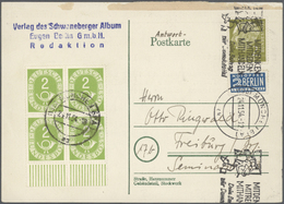 Br/GA Bundesrepublik Deutschland: 1949/1990 (ca.), Vielseitiger Bestand Von Ca. 420 Briefen Und Karten Mit - Sonstige & Ohne Zuordnung