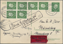 Br/GA Bundesrepublik Deutschland: 1949/1960, Partie Von 33 Briefen/Karten Mit Dauerserien-Frankaturen Baut - Autres & Non Classés