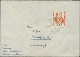 Br Bundesrepublik Deutschland: 1952/1961, Partie Von 61 Briefen/Karten Mit Sondermarken-Einzel- Und Meh - Autres & Non Classés