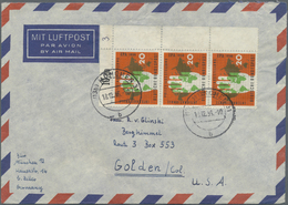 Br Bundesrepublik Deutschland: 1952/1960, Partie Von 62 Briefen/Karten Mit Sondermarken-Einzel- Und Meh - Autres & Non Classés