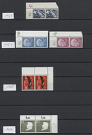 ** Bundesrepublik Deutschland: 1953/1980, BOGENECKEN, Postfrische Sammlung Von Ca. 440 Nur Verschiedene - Autres & Non Classés