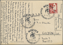 Br Bundesrepublik Deutschland: 1953/1961, Partie Von 62 Briefen/Karten Mit Sondermarken-Einzel- Und Meh - Autres & Non Classés
