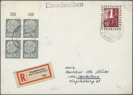 **/O/Br/GA Bundesrepublik Deutschland: 1954-1960, Heuss Spezial, Ausstellungsmäßige Sammlung Mit Wohl über 1.00 - Autres & Non Classés